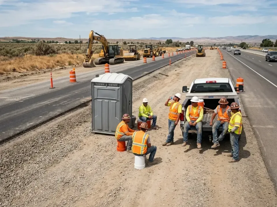 highway-road-construction-crew-007 — frequently asked questions, Porta Potty and Restroom Rentals in Brownwood, TX